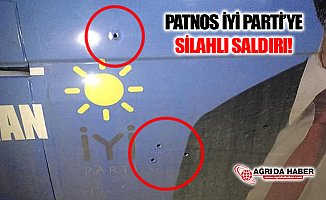Ağrı Patnos İYİ Parti Belediye Başkan Adayına Silahlı Saldırı!