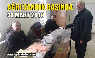 Ağrı Sabah 7.00 itibariyle Sandık Başında