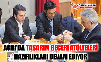 Ağrı'da Tasarım Beceri Atölyelerine Yoğun İlgi