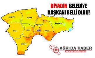 Ağrı Diyadin Belediye Başkanı Belli Oldu!