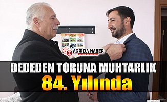 Ağrı'nın Konuktepe Köyünde Muhtarlık 84 Yıldır Aslan Ailesinde
