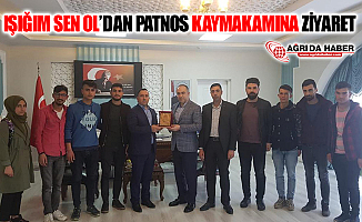 Patnos Kaymakamına Anlamlı Ziyaret