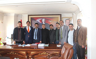 Taşlıçay Spor Kulübü'nden Belediye Başkanı Taşdemir'e Ziyaret