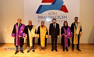 Ağrı İbrahim Çeçen Üniversitesi'nde Akademik Giysi ve Ödül Töreni