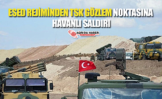 Esed Rejiminden TSK Gözlem Noktasına Havanlı Saldırı