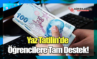 Yaz Tatilin'de Öğrencilere Tam Destek!