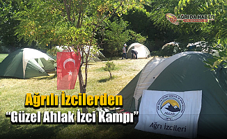 Ağrılı İzcilerden “Güzel Ahlak İzci Kampı”