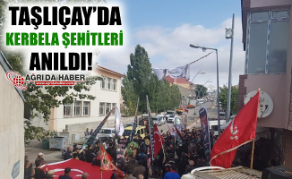 Ağrı Taşlıçay'da Kerbela Şehitleri Anıldı!