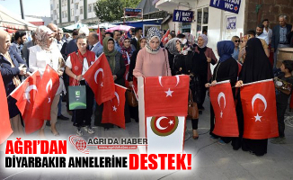 Diyarbakır Annelerine Ağrı'dan Destek!