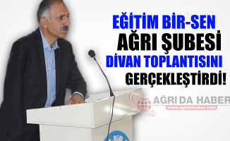 Eğitim Bir-Sen Ağrı Şubesi Genişletilmiş Divan Toplantısını Gerçekleştirdi!