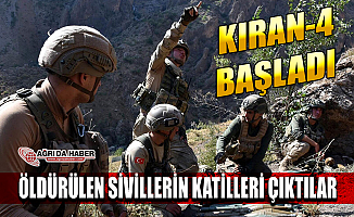 Ağrı'da Kıran-4 Operasyonunda Öldürülen PKK'lılar Sivil Katili Çıktı