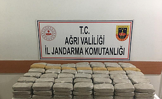 Ağrı Doğubayazıt'ta 74 kilo Eroin Ele Geçirildi