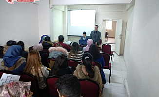 Hamur'da Lise öğretmenleriyle TYT ve  AYT Değerlendirme Toplantısı