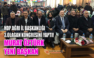 HDP İl Başkanlığına Murat Öztürk Seçildi