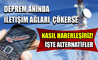 Mobil şebekelerin çöktüğü kriz anlarında nasıl haberleşebiliriz?