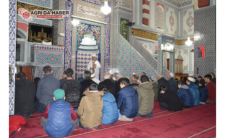 Ağrı'da 'Sabah Namazı Buluşması' programı düzenlendi