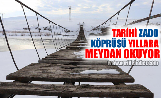 Ağrı Zado Köyü Köprüsü Yıllara Meydan Okuyor!