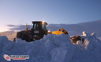 Ağrı'da 179 köy yolu ulaşıma kapalı