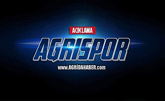 Ağrı Spor Selçuk Kaban Hakkında Açıklama Yaptı