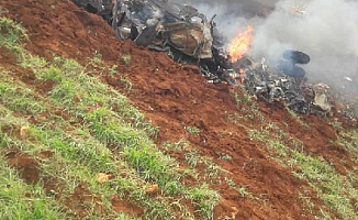 Halep'te rejim güçlerine ait helikopter düşürüldü!