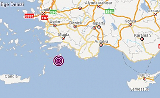 Marmaris'de Korkutan Deprem!