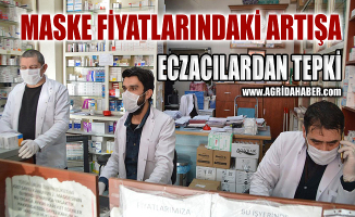 Maske Fiyatlarındaki Artışa Ağrılı Eczacılardan Tepki