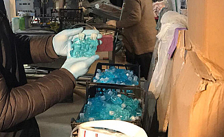 Binlerce Paket Sahte Dezenfektan Ele geçirildi!