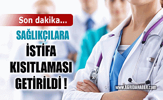 Sondakika: Sağlıkçılara istifa kısıtlaması getirildi