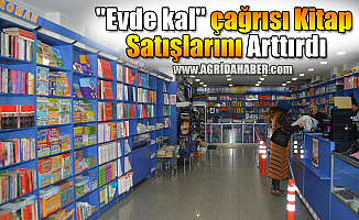 Ağrı'da "Evde Kal" Çağrısı Kitap Satışlarını Arttırdı!