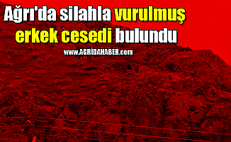 Ağrı'da Silahla Vurulan Bir Ceset Bulundu!