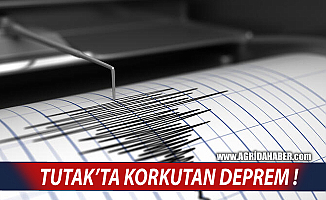 Ağrı Tutak'ta Yaşanan Deprem Korkuttu!