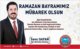 Başkan Savcı Sayan'ın Ramazan Bayramı Mesajı