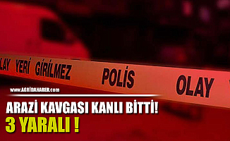 Taşlıçay'da Arazi Kavgası Kanlı Bitti! 3 Yaralı