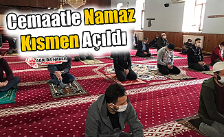 Camiler Cemaatle Namaza Kısmen Açıldı!