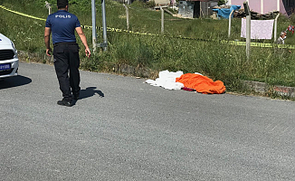 Eşini oğlunun gözleri önünde öldürdü