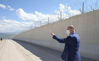 Süleyman Soylu Ağrı-İran sınırını İnceledi