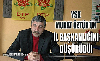 YSK Murat Öztürk'ün HDP İl Başkanlığı Düşürdü