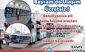 Ağrı’da Bayram Günü Ulaşım Ücretsiz