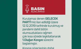 Gelecek Partisi'nin Ankara teşkilatı istifa etti