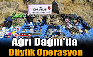 Ağrı Dağın'da Büyük Operasyon