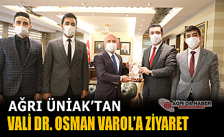 Ağrı ÜniAK’dan Vali Dr. Osman Varol’a Ziyaret 