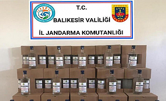 Balıkesir'de Yüzlerce Litre Sahte Alkol Bulundu!