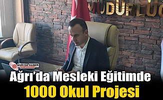 Ağrı’da Mesleki Eğitimde 1000 Okul Projesi Toplantısı