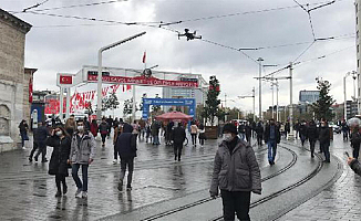 Taksim'de Denetimlere "İçecek" Takıldı