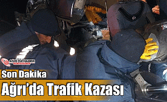 Ağrı'da Trafik Kazası! 1 Ölü 1 Yaralı