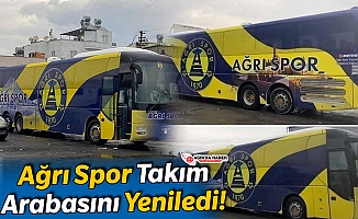 Ağrı Spor Takım Arabasını Yeniledi