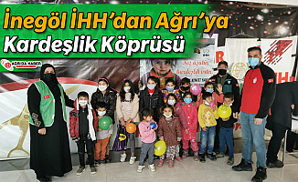 İnegöl İHH’dan Ağrı’ya Kardeşlik Köprüsü