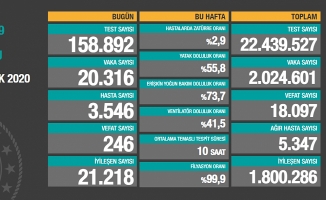 Koronavirüs Vaka Sayılarında Umutlandıran düşüş