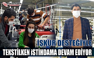 Tekstilkent Pandemi döneminde de Ağrı'da istihdam sağlamaya devam ediyor