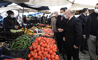 Vali Varol Koronavirüs Denetimlerine Çıktı